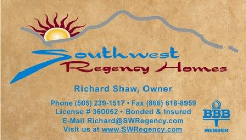 Visit Southwest Regency Homes